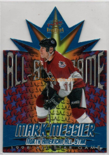 Mark Messier 1997/98 Revolution All Star Game Die Cut #19