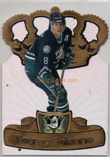 Teemu Selanne1997/98 Pacific Gold Crown Die Cut #2