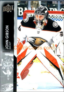 John Gibson 2021-22 Upper Deck #3