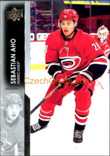 Sebastian Aho 2021-22 Upper Deck #32