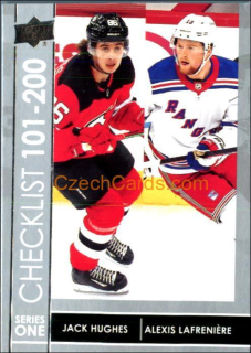 Jack Hughes/Alexis Lafreniere CL 2021-22 Upper Deck #200