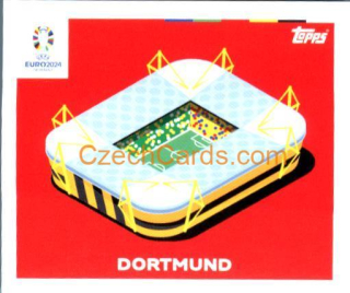 Dortmund Stadium 2024 Topps UEFA Euro sticker #EURO3