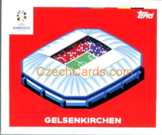 Frankfurt Stadium 2024 Topps UEFA Euro sticker #EURO5