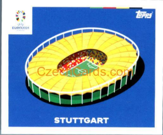 Stuttgart Stadium 2024 Topps UEFA Euro sticker #EURO10