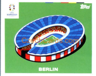 Berlin Stadium 2024 Topps UEFA Euro sticker #EURO11