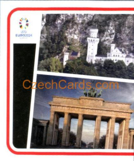 Germany Landmark 1/2 2024 Topps UEFA Euro sticker #GER-P1