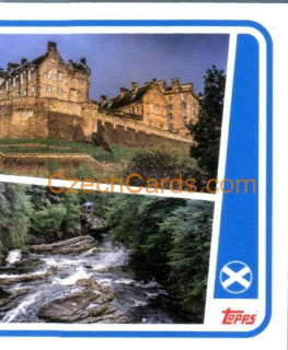 Scotland Landmark 2/2 2024 Topps UEFA Euro sticker #SCO-P2