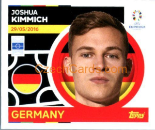 Joshua Kimmich 2024 Topps UEFA Euro sticker #GER10