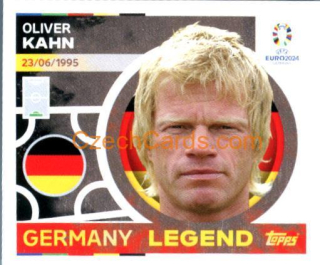 Oliver Kahn 2024 Topps UEFA Euro sticker #GER19