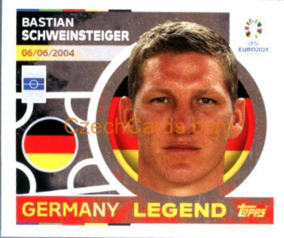 Bastian Schweinsteiger 2024 Topps UEFA Euro sticker #GER20