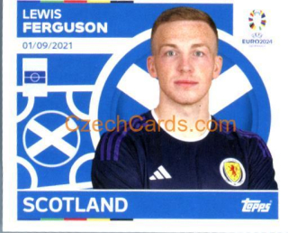 Lewis Ferguson 2024 Topps UEFA Euro sticker #SCO17