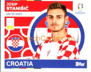 Josip Stanišić 2024 Topps UEFA Euro sticker #CRO5