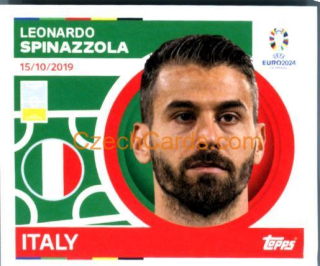 Leonardo Spinazzola 2024 Topps UEFA Euro sticker #ITA5