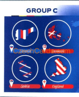 Overview Group C 1/2 2024 Topps UEFA Euro sticker #GC1