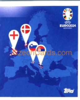 Overview Group C 2/2 2024 Topps UEFA Euro sticker #GC2