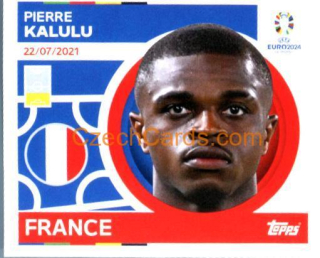 Pierre Kalulu 2024 Topps UEFA Euro sticker #FRA11