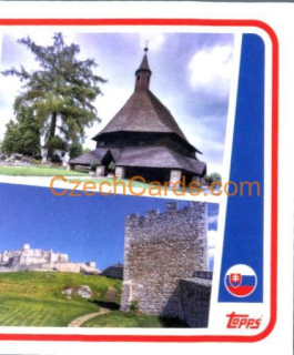 Slovakia Landmark 2/2 2024 Topps UEFA Euro sticker #SVK-P2