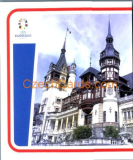 Romania Landmark 1/2 2024 Topps UEFA Euro sticker #ROM-P1