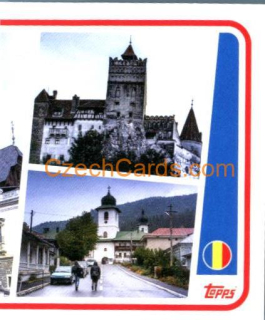 Romania Landmark 2/2 2024 Topps UEFA Euro sticker #ROM-P2