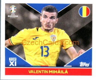 Valentin Mihăilă 2024 Topps UEFA Euro sticker #ROM-TOP1