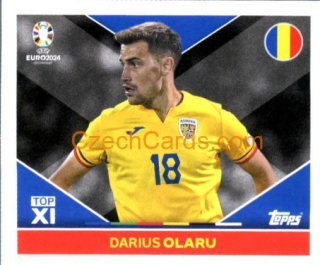 Darius Olaru 2024 Topps UEFA Euro sticker #ROM-TOP2