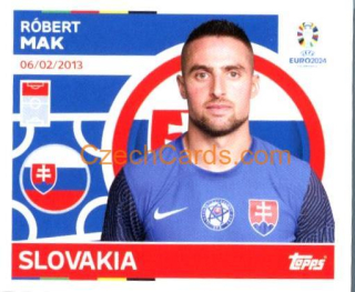 Róbert Mak 2024 Topps UEFA Euro sticker #SVK20