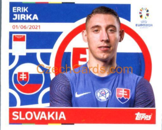 Erik Jirka 2024 Topps UEFA Euro sticker #SVK21