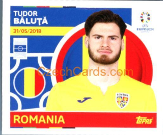 Tudor Băluţă 2024 Topps UEFA Euro sticker #ROM11