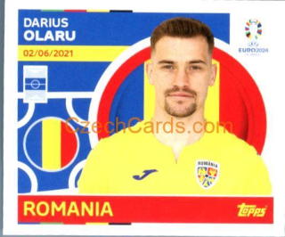 Alexandru Cicâldău 2024 Topps UEFA Euro sticker #ROM12