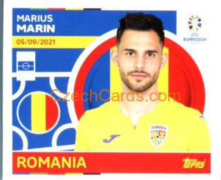 Marius Marin 2024 Topps UEFA Euro sticker #ROM16