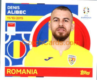 Denis Alibec 2024 Topps UEFA Euro sticker #ROM19