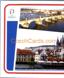 Czechia Landmark 1/2 2024 Topps UEFA Euro sticker #CZE-P1