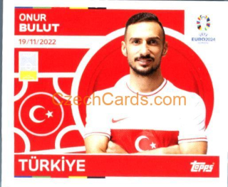 Onur Bulut 2024 Topps UEFA Euro sticker #TUR10