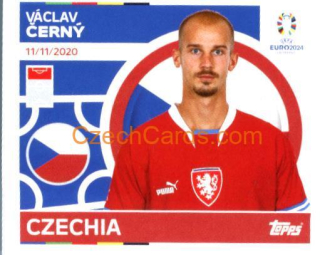 Václav Černý 2024 Topps UEFA Euro sticker #CZE20