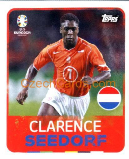 Clarence Seedorf Legend 2024 Topps UEFA Euro sticker #LEG6