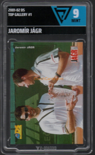 Jaromír Jágr 2001-02 DS Top Galery #1 V-Grading 9 Mint