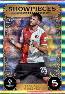 Santiago Giménez 2023/24 Topps Superstars Showpieces #SP-14