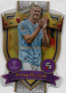 Erling Haaland 2023/24 Topps Superstars UCL Royality #ROY-2