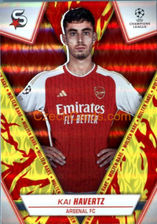 Kai Havertz 2023/24 Topps Superstars Molten Core parallel #12