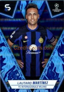 Lautaro Martínez 2023/24 Topps Superstars Rare parallel #62