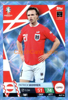 Patrick Wimmer 2024 EURO Match Attax crystal parallel #AUT6