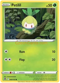 Petilil 009/195 common Pokémon Card