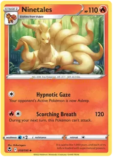 Ninetales 018/195 uncommon Pokémon Card