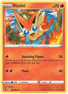 Victini 023/195 rare Pokémon Card