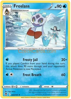 Froslass 043/195 rare Pokémon Card