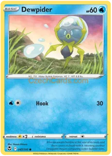 Dewpider 047/195 common Pokémon Card