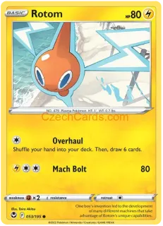 Rotom 053/195 common Pokémon Card