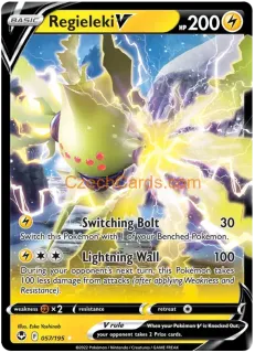 Regieleki V 057/195 rare Pokémon Card