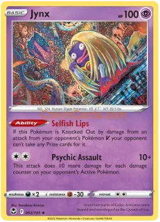 Jynx 062/195 uncommon Pokémon Card