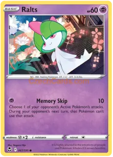 Ralts 067/195 common Pokémon Card